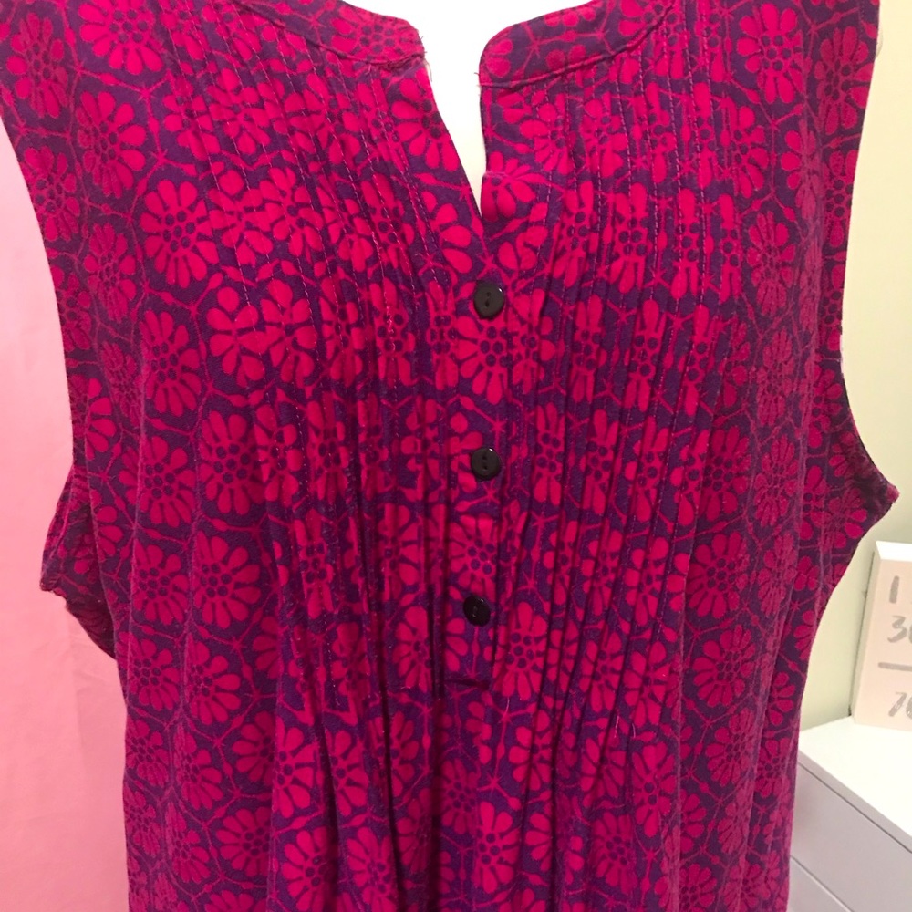 Sleeveless Tunic 3X